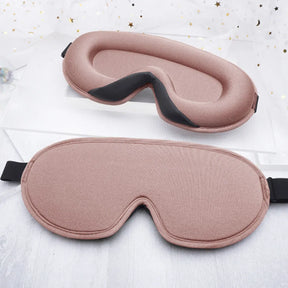 Satin Sleep Mask for Restful Travel and Relaxation