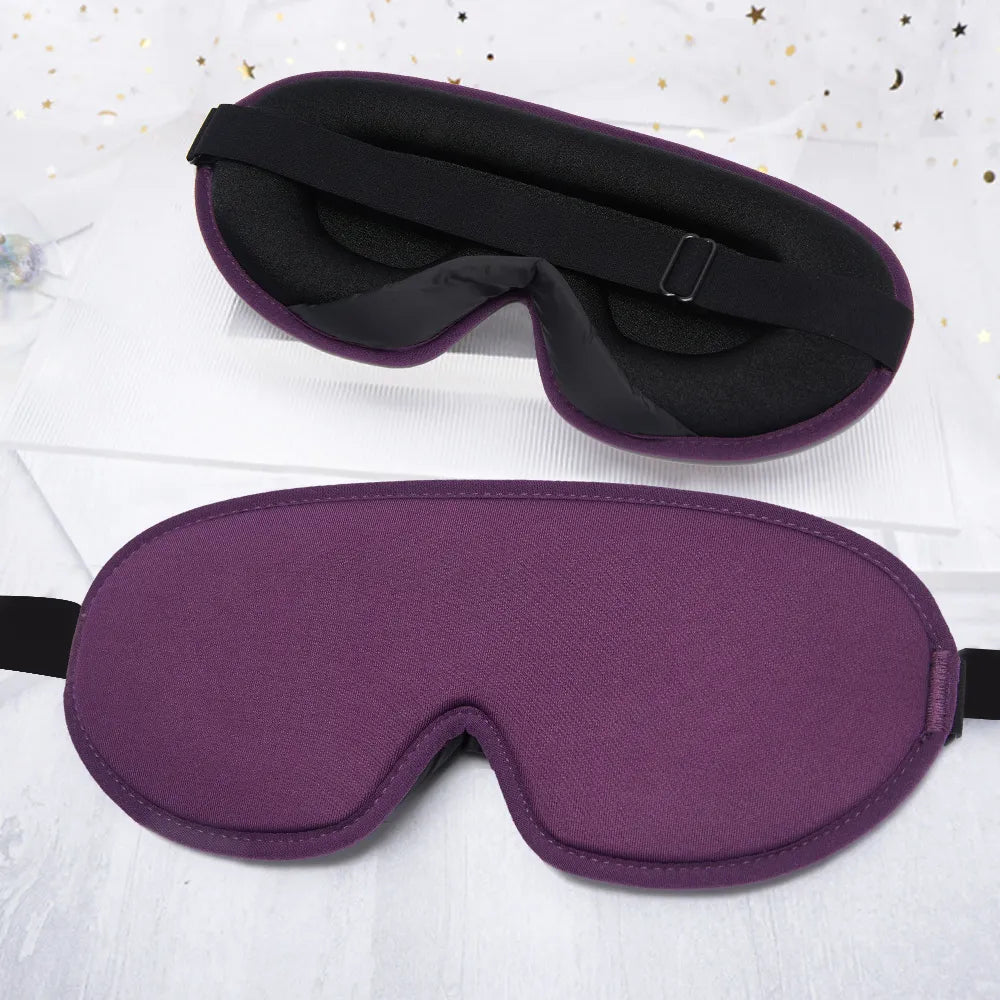 Satin Sleep Mask for Restful Travel and Relaxation